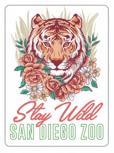 Stay Wild Tiger Flowers