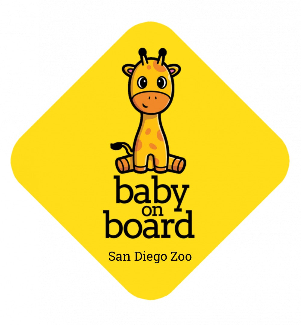 Baby on Board Giraffe