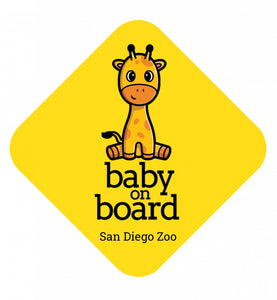 Baby on Board Giraffe