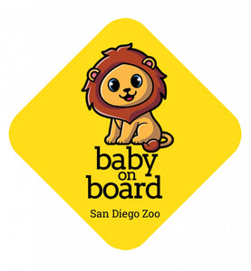 Baby on Board Lion