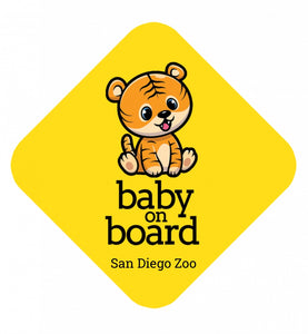 Baby on Board Tiger
