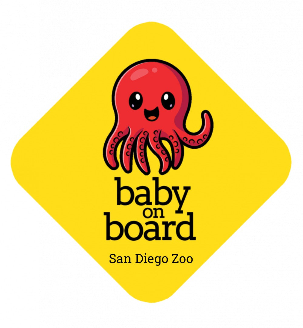 Baby on Board Octopus