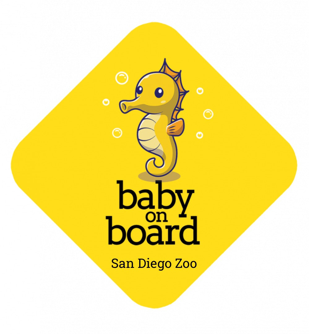 Baby on Board Seahorse