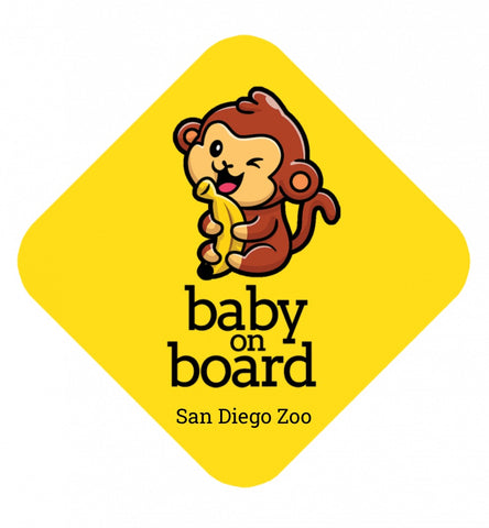 Baby on Board Monkey