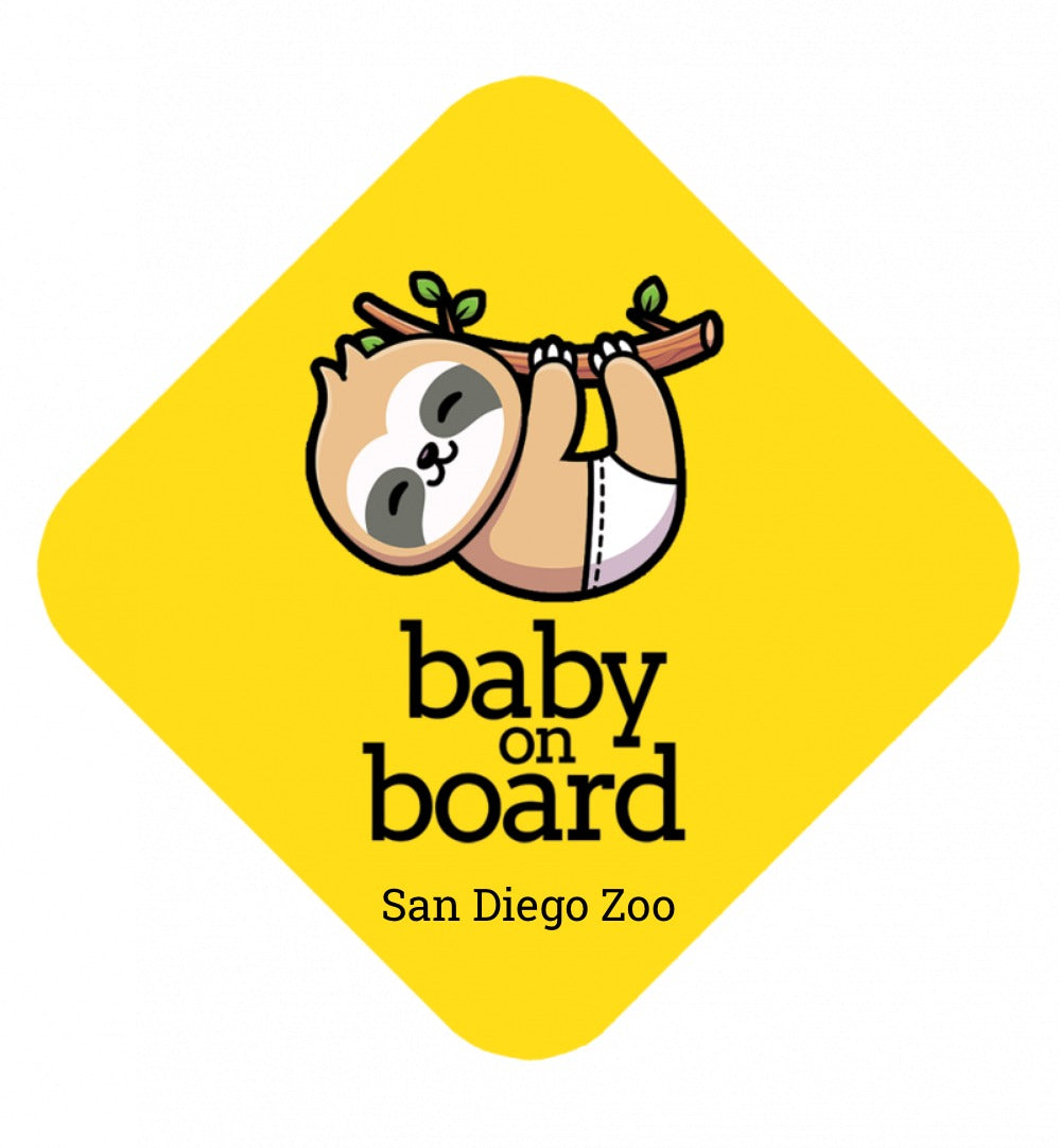 Baby on Board Sloth