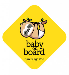 Baby on Board Sloth