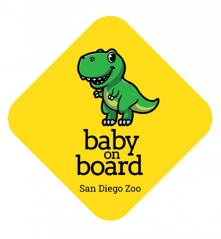 Baby on Board T-Rex
