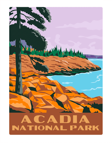 Acadia National Park WPA Air Freshener