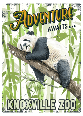 Adventure Awaits... Sleeping Panda Air Freshener