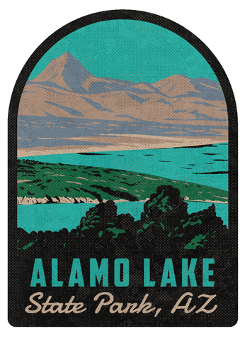 Alamo Lake State Park Vintage Travel Air Freshener