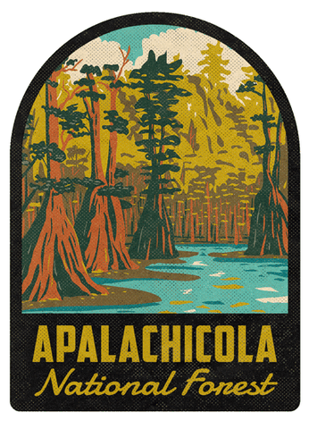 Apalachicola National Forest Vintage Travel Air Freshener