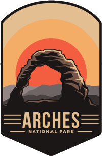 Arches National Park Dark Silhouette Air Freshener