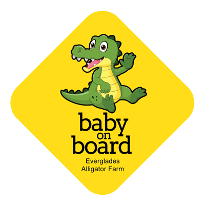 Baby on Board Alligator Air Freshener