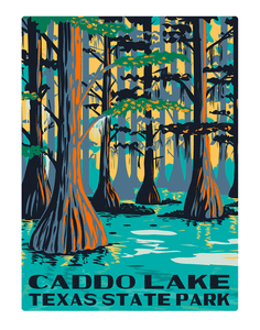 Caddo Lake Texas State Park WPA Air Freshener