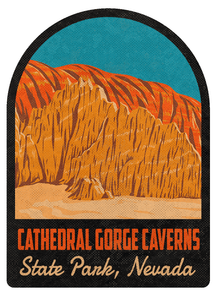 Cathedral Gorge Caverns State Park Vintage Travel Air Freshener