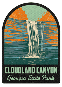 Cloudland Canyon State Park Vintage Travel Air Freshener