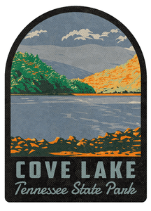 Cove Lake TN State Park Vintage Travel Air Freshener