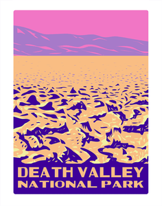 Death Valley National Park Devils Golf Course WPA Air Freshener