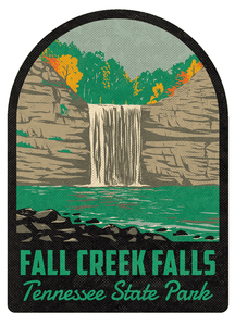 Fall Creek Falls TN State Park Vintage Travel Air Freshener