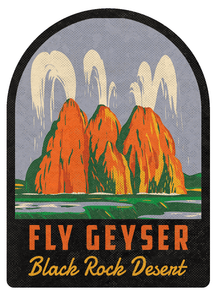 Fly Geyser Black Rock Desert Vintage Travel Air Freshener