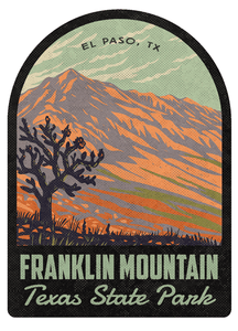 Franklin Mountains State Park Vintage Travel Air Freshener