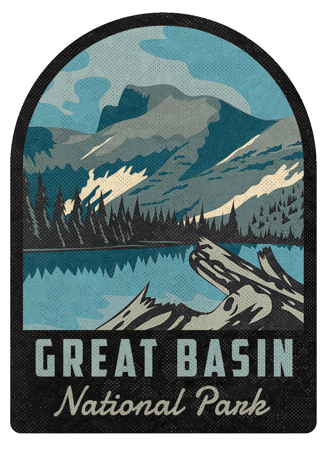 Great Basin National Park Vintage Travel Air Freshener