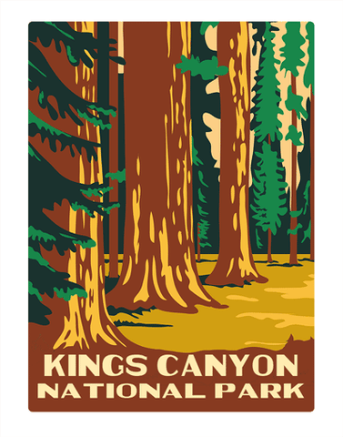 Kings Canyon National Park Sequoia Air Freshener