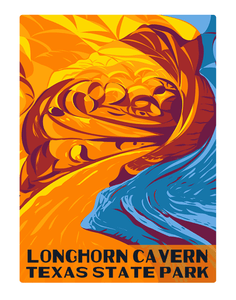 Longhorn Cavern Texas State Park WPA Air Freshener