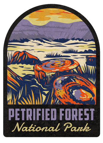 Petrified Forest National Park Vintage Travel Air Freshener
