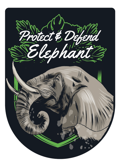 Protect & Defend Elephant Air Freshener