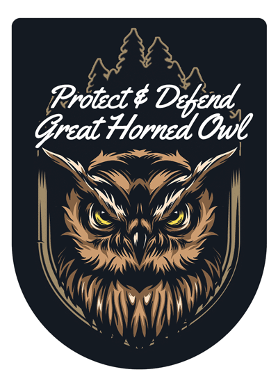 Protect & Defend Great Horned Owl Air Freshener