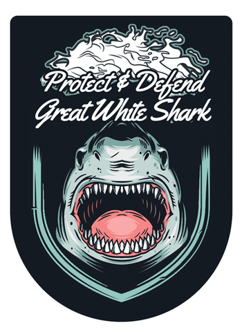Protect & Defend Great White Shark Air Freshener