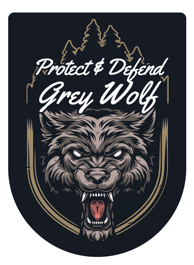Protect & Defend Tough Wolf Air Freshener