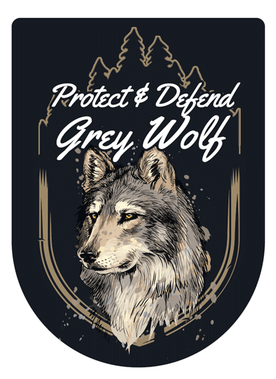 Protect & Defend Wolf Air Freshener