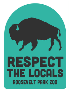 Respect The Locals Bison Air Freshener