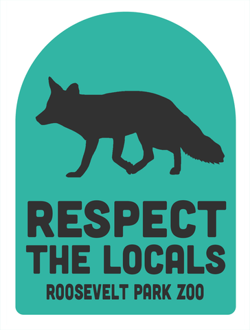 Respect The Locals Fox Air Freshener
