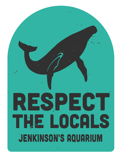 Respect The Locals Humpback Whale Air Freshener
