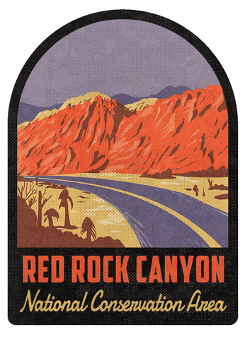 Rock Canyon National Conservation Area - Road Side Vintage Travel Air Freshener