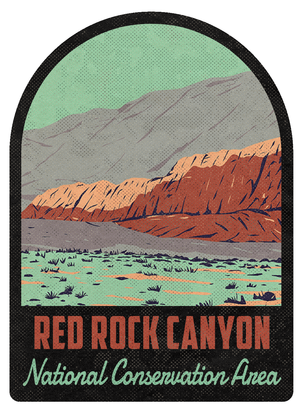 Rock Canyon National Conservation Area Vintage Travel Air Freshener