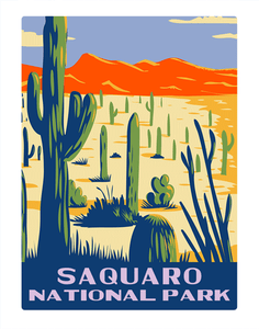 Saguaro National Park WPA Air Freshener