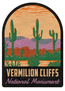 Sonoran Desert National Monument Vermilion Cliffs Vintage Travel Air Freshener
