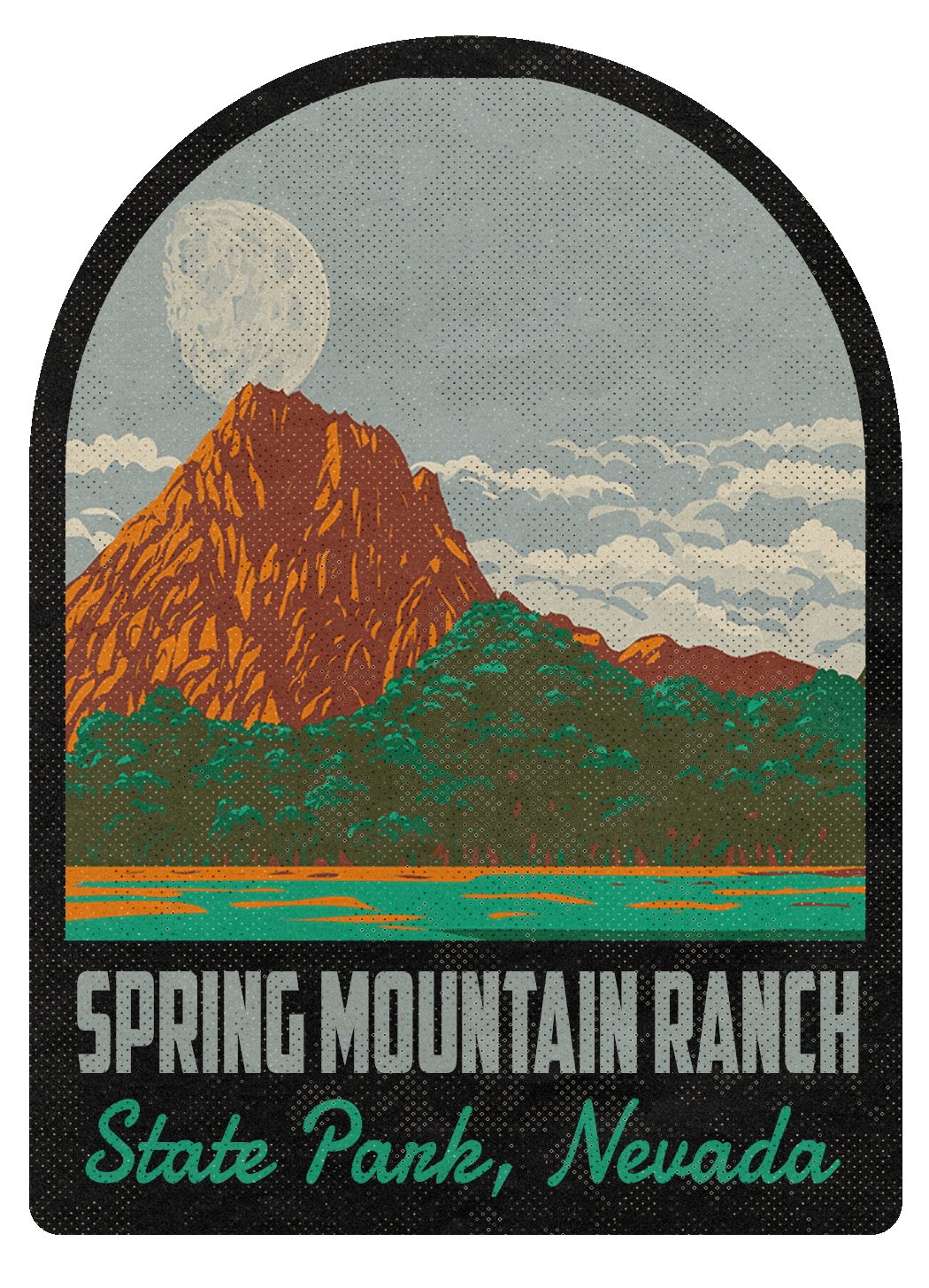 Spring Mountain Ranch State Park Vintage Travel Air Freshener
