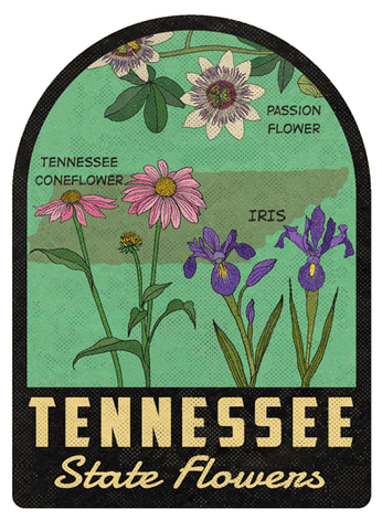 Tennessee State Flowers Air Freshener