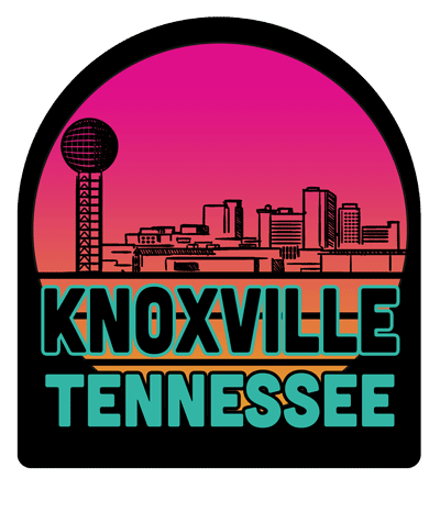 Knoxville Tennessee Skyline Sunset Air Freshener