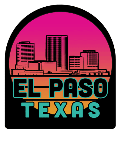 El Paso Texas Skyline Sunset Air Freshener
