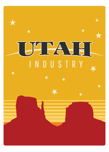 Utah Retro State Motto Air Freshener