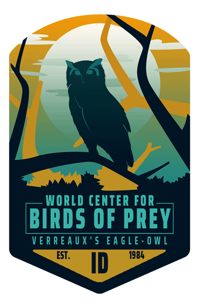 Verreaux's Eagle Owl Silhouette Air Freshener