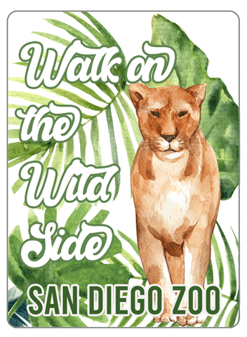 Walk on The Wild Side Jungle Cougar Air Freshener