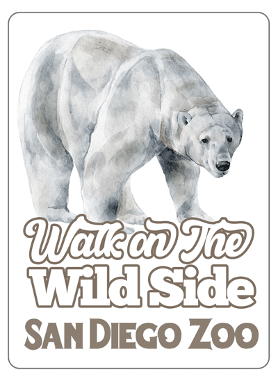 Walk on The Wild Side Polar Bear Air Freshener