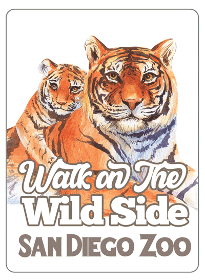 Walk on The Wild Side Tiger Air Freshener